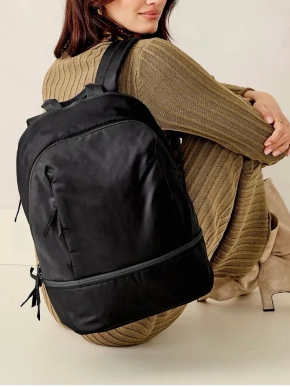 Vera Bradley Chancery Backpack in Nylon— Moonless Night